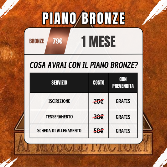 Piano Bronze (Mensile)