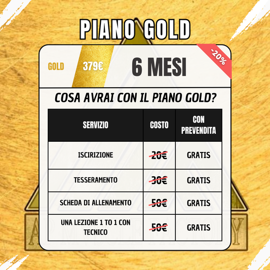 Piano Gold (Semestrale)